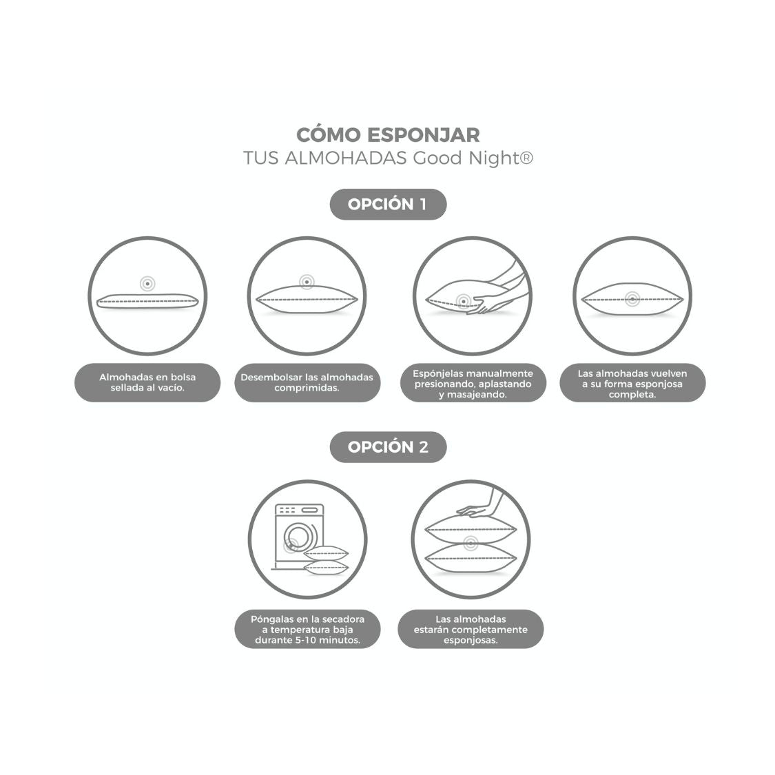 Almohadas Hotel Basic Semi-Firmes