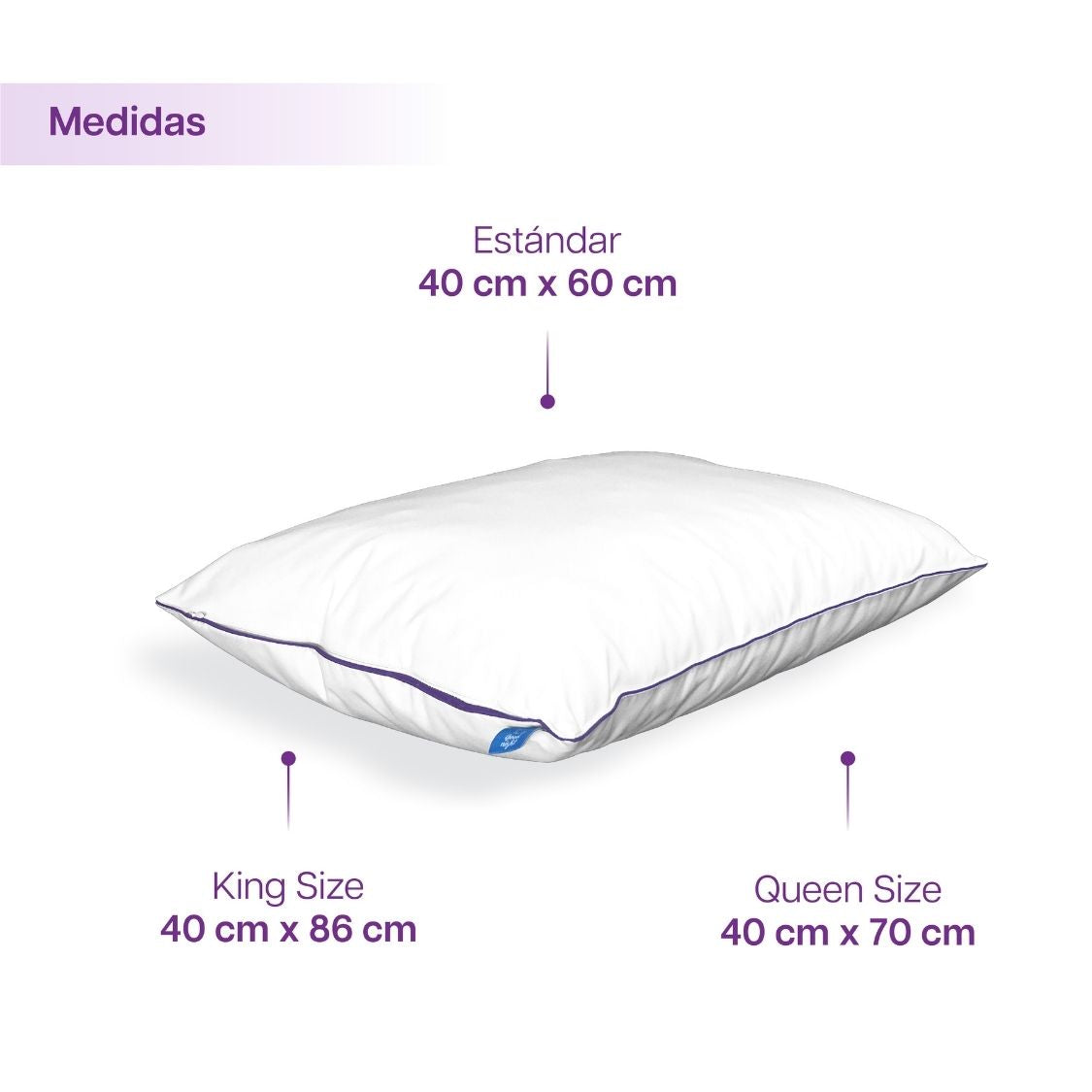 Almohadas Sleep Foam Essence Ajustables