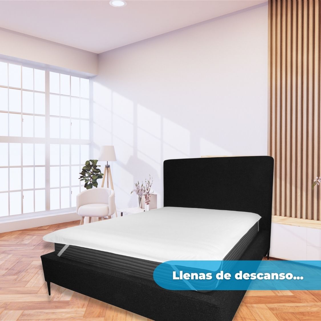 Protector de colchón impermeable Classic Home